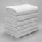 Burrito Blanco | Toallas Hostelería Lisas STOX10 Blanco | Toallas 30x50 cm (+ Medidas Disponibles) | Rizo algodón 100% 480 gr/m² | Toalla de Cara | Toallas Blancas