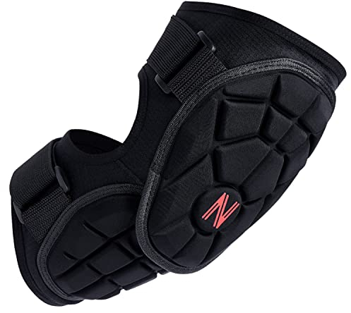 NURIBASE Baseball-Ellbogenschutz für Jugendliche, Erwachsene, Softball-Ellenbogenschutz für Jugendliche, Erwachsene, Ellenbogenschutz für Baseball, Softball, Schwarz