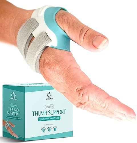 ACTIVIVAS® Ortho Support for Thumb Joint Arthritis, Joint Instability, and Post Operative Treatment of CMC Joint - please consult your Physio. Right Small (check size guide)