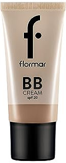 Flormar BB Crème avec SPF 20 pour un éclat naturel | Crème de jour teintée avec hydratant | Couvre les imperfections | Pour les teints clairs à moyens, BB Creme 35 ml., BB05 Medium