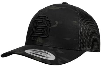 PITBULL Snapback Baseballkappe Kappe mit Schirm Classic Trucker HARDING Schirmmützen Trucker-Stil mit Netzrücken Größenverstellbar