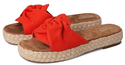 TOMS Womens Abby Slide Flame 8 Medium