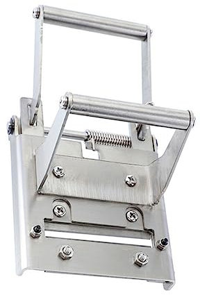 UKCOCO Trimmer Kantenschneider Aus Metall Kantenschneider Aus Edelstahl Endschneider Streifenschneider Bandschneidemaschine Aus Edelstahl Werkzeug Rostfreier Stahl Mini