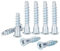 Qrity 20 PCS Confirmat Hexagon Socket Screws, M7x30mm Hex Socket Wood Screws, Countersunk Head Self Tapping Screws, Furniture Connecting Screw for Stable Connection