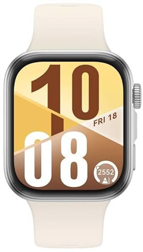 HUAWEI WATCH FIT 4 Smart Watch, Ultra Slim, iOS & Android, up to 10 Days Battery Life, Bluetooth Call, GPS Running Smartwatch, Aluminum Case, AMOLED Display, Fitness Tracker, +12 Month Extra Warranty