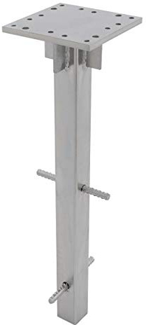 Doppler Universal Bodenanker - Für Sonnenschirme/Ampelschirme - Aus verzinktem Stahl - Für optimale Stabilität