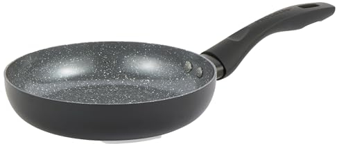 Progress Marble Ceramic Padella Antiaderente - Alluminio 20 cm per frittate, uova, Rivestimento In Ceramica Marmorizzata, Manico Ergonomico, adatto per tutti i fornelli da cucina