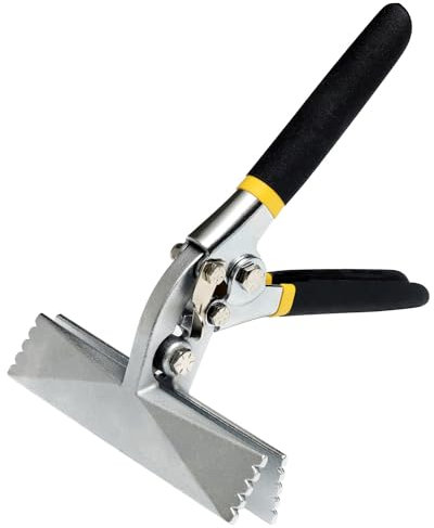 Hand Seamers Sheet Metal Tool - 6 Inch Offset Metal Bending Pliers for Bending and Flattening Metal