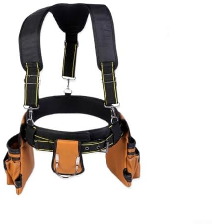 Ceinture porte-outils avec design respirant et sangles réglables pour un confort amélioré (A)