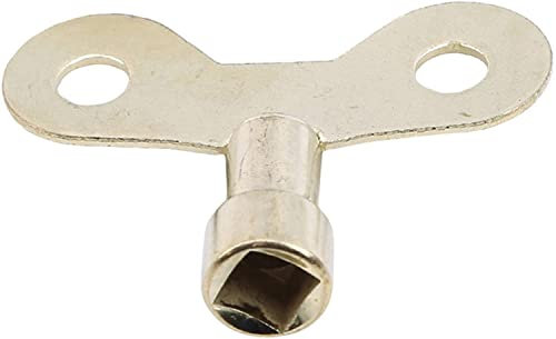 2 Pieces Radiator Key Radiator Bleed Key Radiator Bleed Valve Key Venting Air Valve Key for Radiators and Faucets