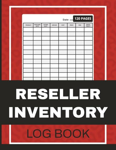 Reseller Inventory Log Book: Perfect Record Log for Online Resellers, Thrift Flippers, and Marketplace Sellers To Track Expenses, Sales and Profits