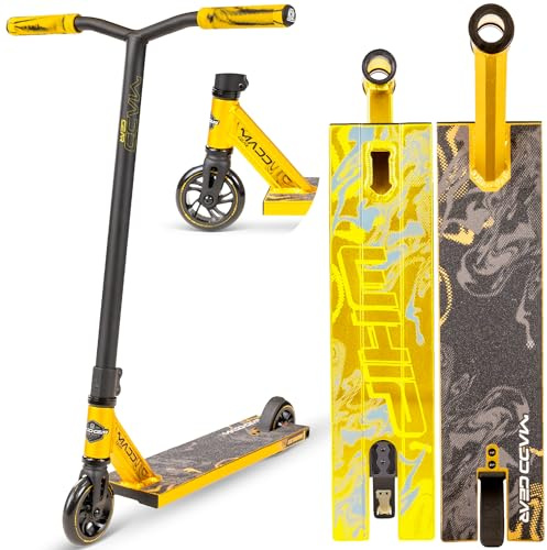 MGP Madd Gear Freestyle Stunt Scooter Whip Extreme mit 360° Lenkung, ABEC 9 Kugellager & 110 mm PU Rollen Cityroller Kickscooter Für Kinder und Erwachsene ab 8 Jahren