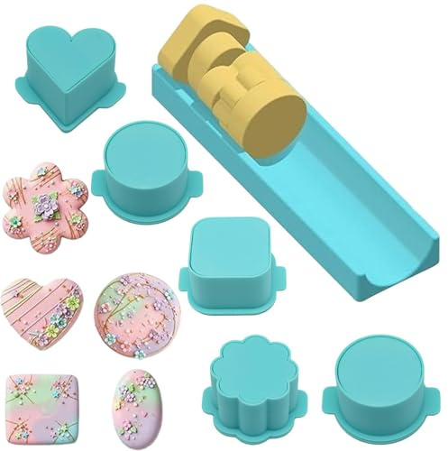 Cake Pop Mold - 190g 3D Printing Reusable Non-Stick Home Baking Tool | Cake Pop Cutter Mold | For Holiday Celebrations Birthday Parties Weddings Gatherings Desserts Soft Clay Candy Chocolate Rice Ball