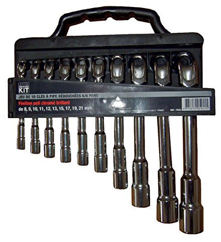 ARTEC T053 Ensemble 10 Clé à Pipe