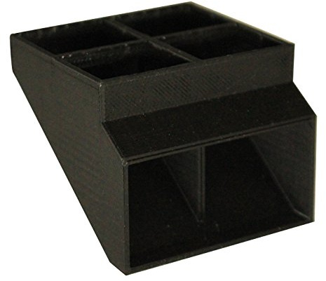 (Updated) One-Way Scatter (or Small Bowl) Adapter Compatible with PetSafe Healthy Pet Simply Feed Automatic Feeder