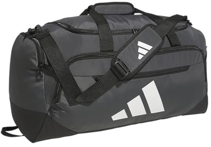 Adidas Defender 5 Große Seesack (100 l), Team Dunkelgrau, Medium (59L), Defender 5.0 Seesack, strapazierfähige Reisetasche, Sporttasche, für Damen und Herren