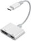 Okaywork USB-C-HDMI-Adapter, 4K Ultra HD von Sync Screen Connector Audio- und Video-Synchronisierung, kompatibel mit iPhone 15, Samsung Galaxy S9/s9+s10+20+21, Huawei P20/P30 usw