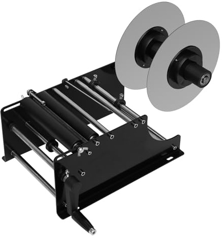 CCAUUB Halvbilflasketikettapplikator rund flaska etikettmaskin, etiketterare, 30 st/min ± 0,5 mm, noggrannhet, etikettmaskin, kommersiell etikettdispenser