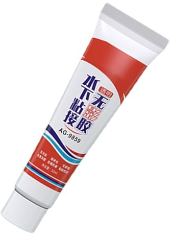 Pegamento de impermeabilización anti -levaling invisible fuerte – Adhesivo de impermeable | Seal de adhesivo submarino para acuario, piscina y, sellador transparente y seguro para el