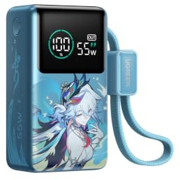 UGREEN x Honkai: Star Rail Edition Powerbank 10000mAh 55W (249g), Cyan