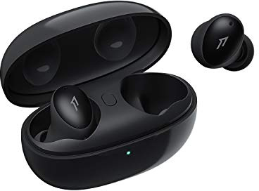 1MORE [Updated Version] ColorBuds Écouteurs véritables sans Fil, écouteurs Bluetooth 5, IPX5 résistant à l'eau, 22 Heures, Microphones ENC, Lecture/Pause Automatique. (Noir)