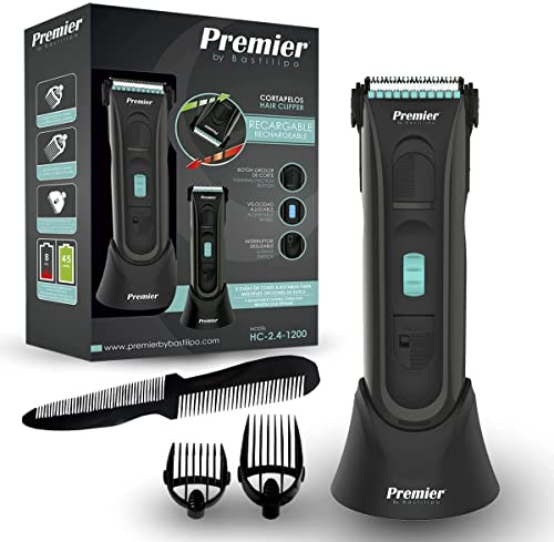 Premier by Bastilipo HC-2.4-1200 4-i-1 professionell hårklippare med tillbehör