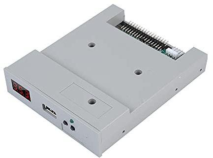 Qiilu SFR1M44-U100 3,5 Pollici 1.44MB Floppy Drive Emulatore USB SSD Plug And Play Emulatore USB Floppy Emulatore di unità Floppy Grande Simulatore per Tastiera Musicale Floppy All'emulatore USB