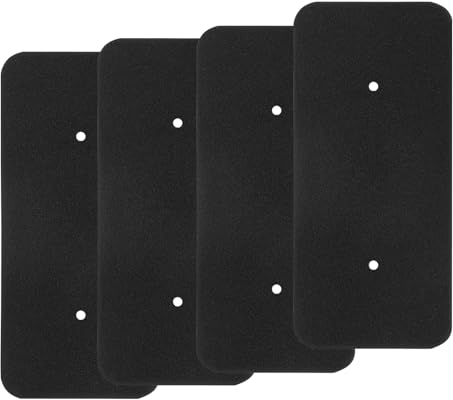 4 Pièces Filtres pour Sèche-linge Hoover Candy 40006731, JISNIHU Filtre à Éponge Dryer pour Condenseur Résistant Aux Acides Aux Alcalis pour Sèche-linge à Pompe Chaleur Condensation(275 x 125 x 10mm)
