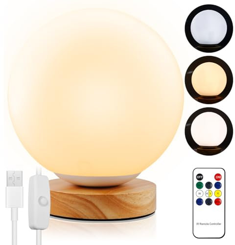 Tageslichtlampe 10000 Lux, Lichttherapielampe mit 3 Lichtfarben und Timer, LED Daylight Lampe UV-Frei Sonnenlicht Lampe, Simulation von Tageslicht, Sonnenlichtlampe mit Fernbedienung für Büro/Zuhause