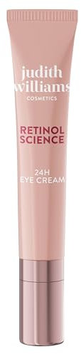 Judith Williams Cosmetics Retinol Science 24h Eye Cream, straffende und festigende Augencreme mit Spezial-Applikator, 15 ml