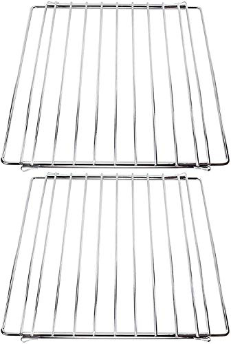 SPARES2GO Universal Adjustable Extendable Small Mini Oven Shelf for Caravan/Motorhome (Pack of 2)