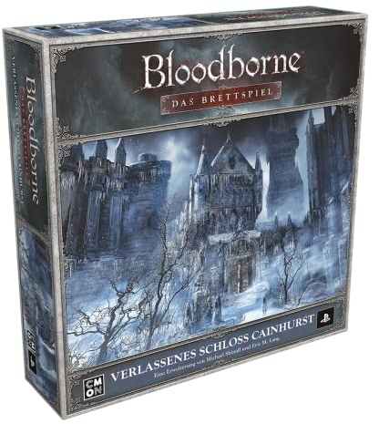 CMON, Bloodborne: Das Brettspiel – Verlassenes Schloss Cainhurst, Erweiterung, Expertenspiel, Dungeon Crawler, 1-4 Spieler, Ab 14+ Jahren, 60-90 Minuten, Deutsch, Mehrfarbig, Bunt