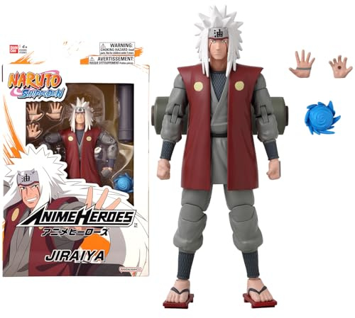 Figura di eroi anime - Bandai - Naruto Shippuden - Jiraiya - 17 cm