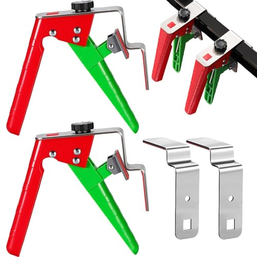 Poortabe Pinces de tiroir pour le travail du bois | Outils d'installation d'armoires de meubles en bois | Clip de fixation en acier inoxydable, confortables et robustes