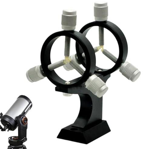 Justerbar monteringshylla, stående basadapter, legeringsfästen, teleskoptillbehörsbas, 3,5 x 3,5 cm, gör den perfekt för nybörjare och säsong astronomer alike