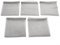 Cestas de alambre de acero inoxidable, 5 piezas para proteger las plantas de pequeños animales intrusiones (18 x 16 pulgadas (30 x 15 cm)