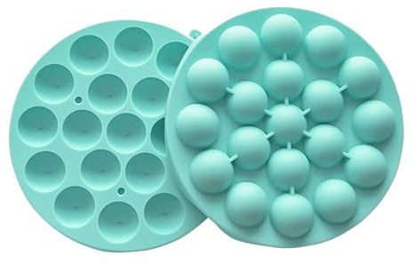 Molde Para Hacer Bolas De Hielo - Molde de Bolitas de Hielo de Silicona - Bandeja De Reutilizable Para Whisky Y Cócteles De Buffet Camping Viajes Piscina Hogar Picnic