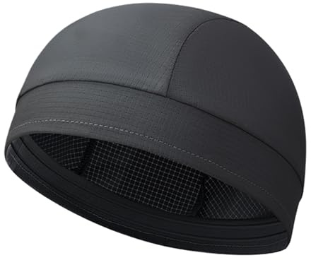 Doublures de Casque rafraîchissantes, Doublure sous Casque Cyclisme Moto, Chapeau Absorbant la Transpiration par Temps Chaud, Couvre-tête pour Cyclistes, Travailleurs, Coureurs, jardiniers
