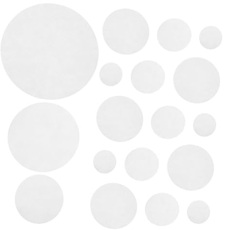 PRETYZOOM 50pcs Felt Plate Dividers Soft Washable Felt Cookware Protectors for Plates Glassware Saucepans Foldable Non-Scratch Dish Separators Reusable Kitchen Storage Pads for Dinnerware