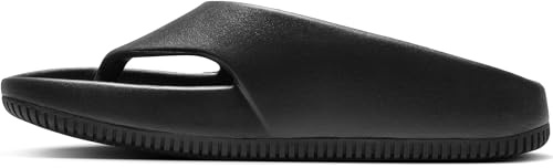 NIKE Womens Calm Slippers, Black, 4.5 UK