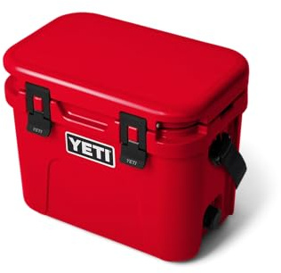 YETI Roadie 15 Cool Box, Insulated Hard Cooler, Rescue Red