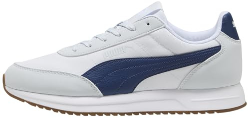 PUMA Sneakers R78 Lightwind Unisex 43, White Blue Jewel Silver Mist Gray