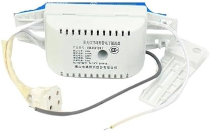 Reattore elettronico per lampade fluorescenti， Illuminazione T5 Tubo ad anello Alimentatore elettronico Lampada da soffitto Accessori Lampada fluorescente Raddrizzatore 28W 32W 40W(32W ballast)