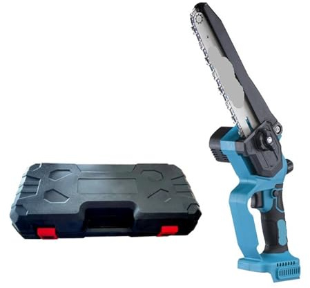 circular saw, Sierra De Poda Eléctrica Sin Escobillas 8 Pulgadas, Motosierra, Herramienta Para Carpintería,para cortar PVC(Machine)