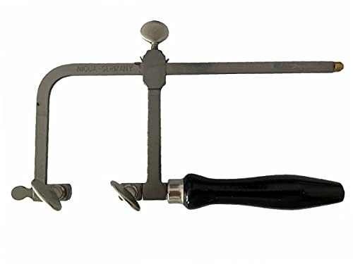 Niqua Vis de tension durcies pour scie à chantourner 100-160 mm Profondeur de l'arc 150 mm