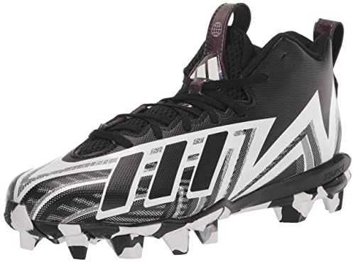 Adidas Mens Freak Spark 23 Black/White/Black (Molded) 11.5