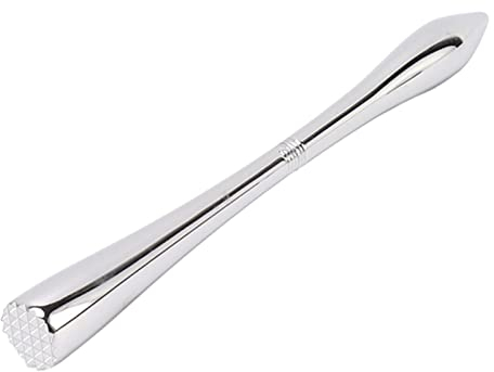 Tyenaza Eispickel, 8,5 Zoll Länge, Edelstahl-Eisbrecher, Eispickel Mit Holzgriff, DREI Zinken, Für Küchenwerkzeug, Bar, Restaurant(10.2in)