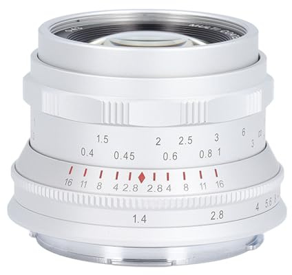 35mm F1.4 Full-Frame Manual Focus Lens,F1.4 Full Frame Manual Portrait Lens Large Aperture Compatible with Leica L Mount Cameras S1,S1R,S1H,S5,for Leica SL,SL1,SL2,for Sigma