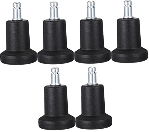 CANIGHT 6pcs Adjustable Office Chair Casters Fixed Feet for Furniture Locking Wheel Caster