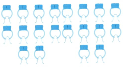 MAGICLULU 20 Pz Clip per la correzione del Naso nasale Fornitura di respiro Pinza Naso di Fissaggio Strisce nasali Naso Chiuso tappa Naso Comodo Pincher per Il Naso Pinza per Il Naso Pom